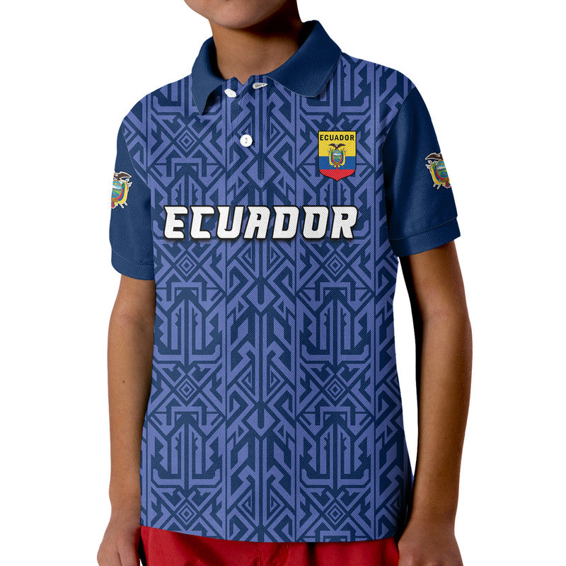 Custom Ecuador Football Polo Shirt La Tri 2022 LT9