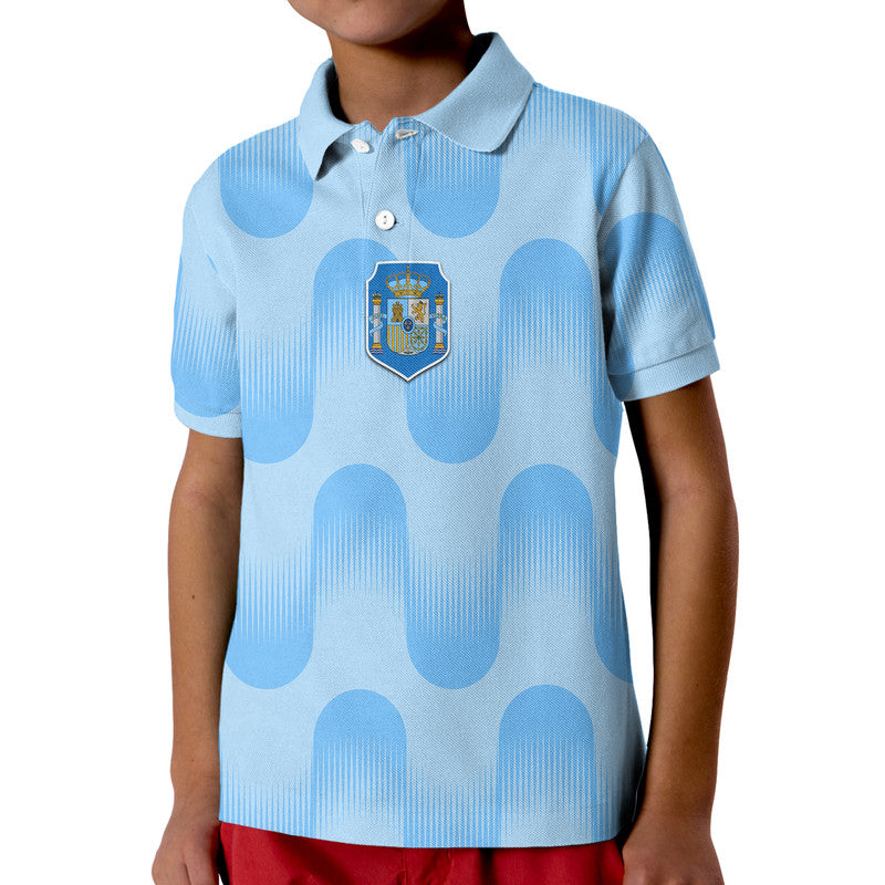 Custom Spain Football Qatar 2022 Polo Shirt LT9