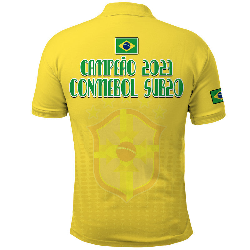 Brazil Football Sub20 Champions South American Polo Shirt LT9