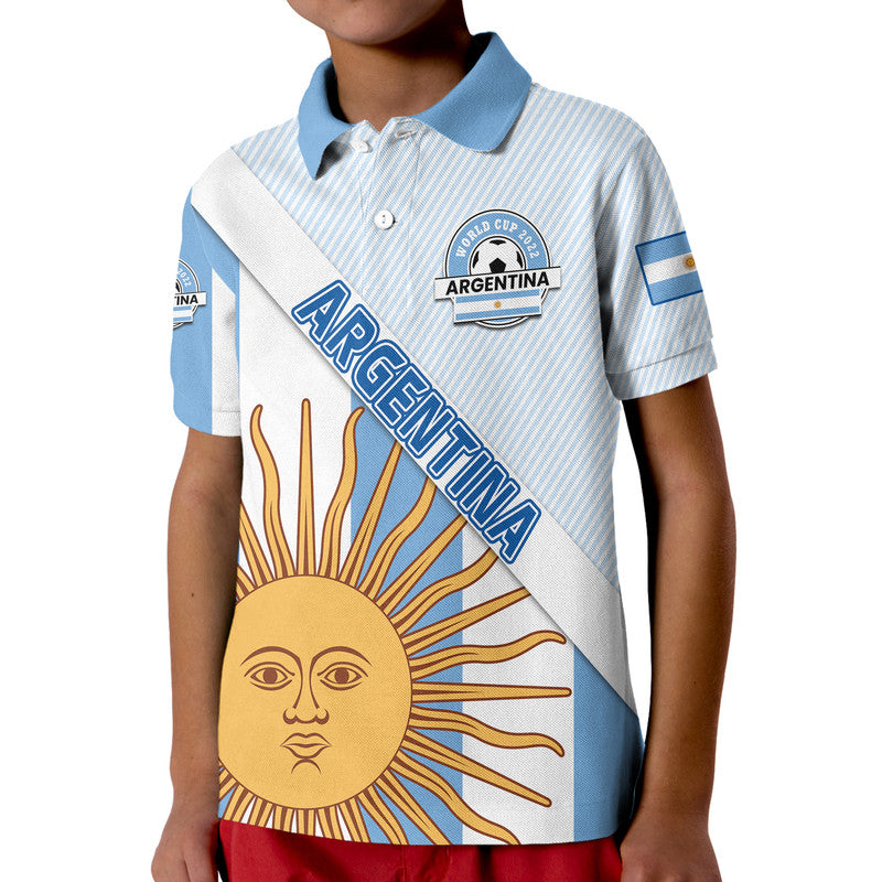 Argentina Sol de Mayo Football Polo Shirt LT9