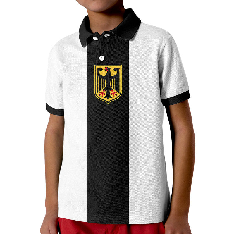 Custom Germany Home Kit Football WC 2022 Polo Shirt LT9