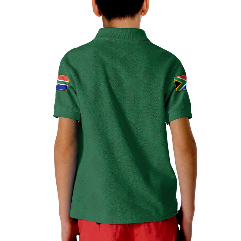 South Africa National Cricket Team Polo Shirt Proteas Sport Green Style LT9