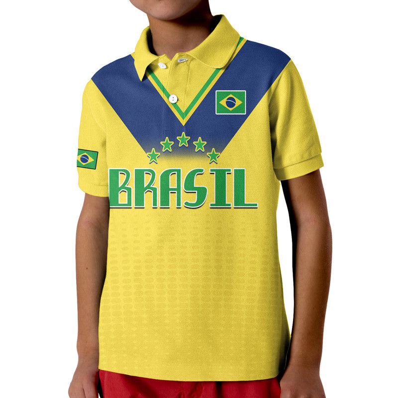 Brazil Football Sub20 Champions South American Polo Shirt LT9