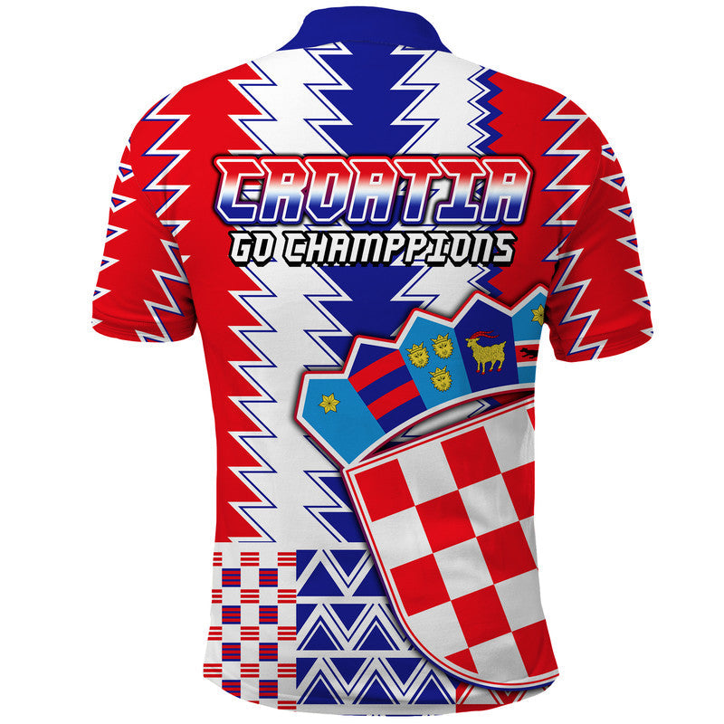 Croatia Football Sport Style Polo Shirt LT9