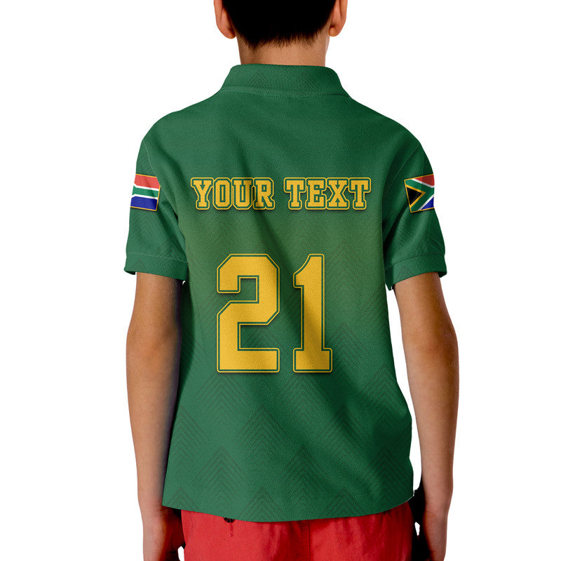 Custom South Africa National Cricket Team Polo Shirt Proteas Sport Green Style LT9