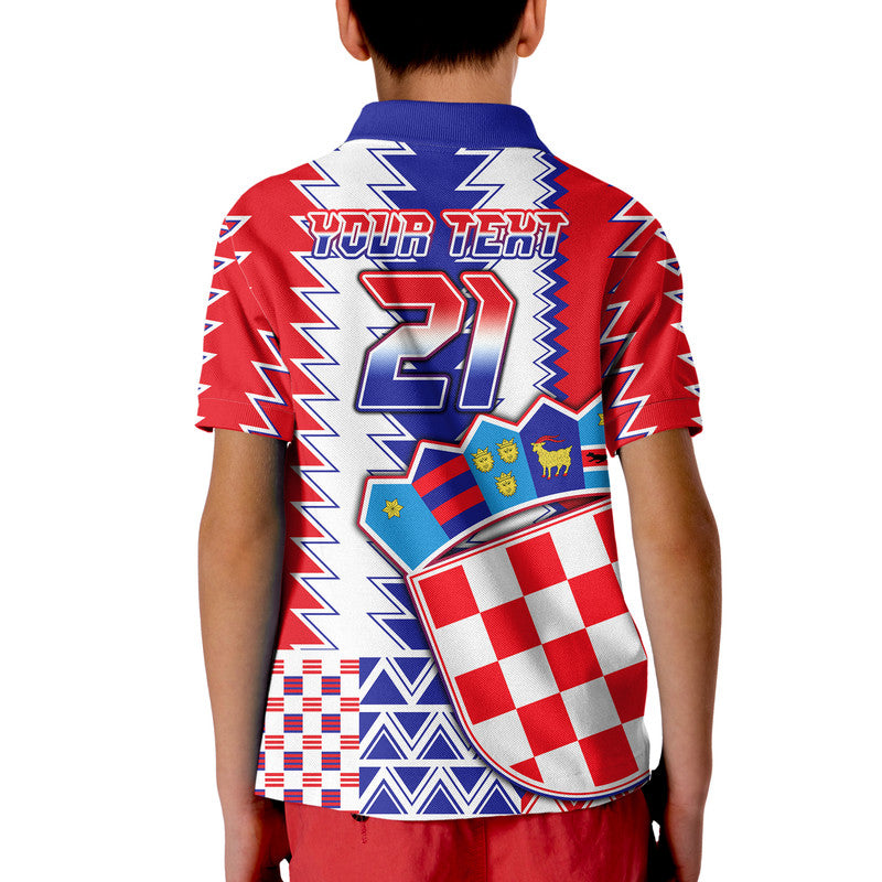 Custom Croatia Football Polo Shirt Sport Style LT9