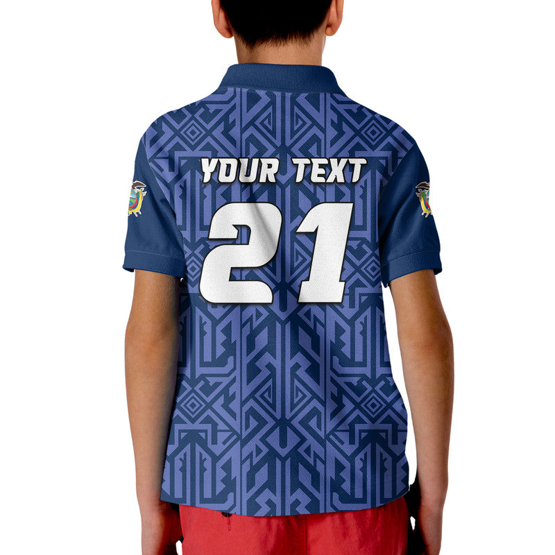 Custom Ecuador Football Polo Shirt La Tri 2022 LT9
