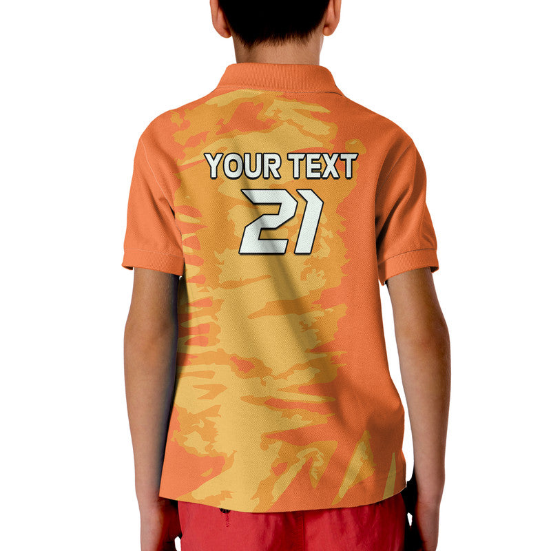 Custom Netherlands Football Oranje Sport Design Polo Shirt LT9