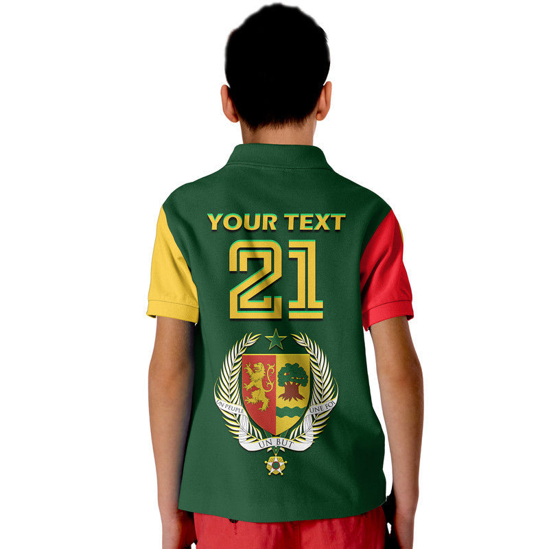 Custom Senegal Football Lion of Teranga Polo Shirt LT9