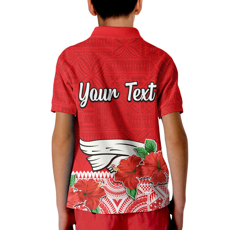 Custom Hawaii Hibiscus Flower Mele Kalikimaka Polo Shirt LT9