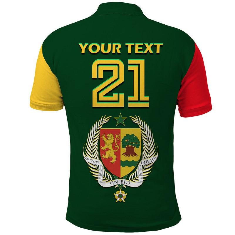 Custom Senegal Football Lion of Teranga Polo Shirt LT9