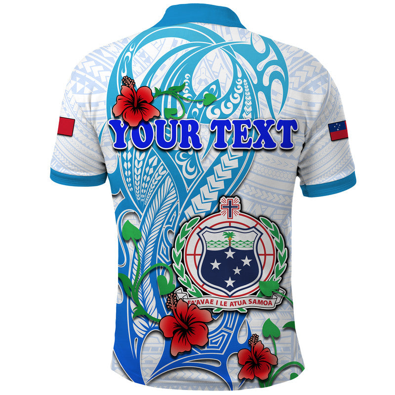 Custom Special Samoa HRPP Party Polo Shirt Tribal Samoan Hibiscus Design LT9