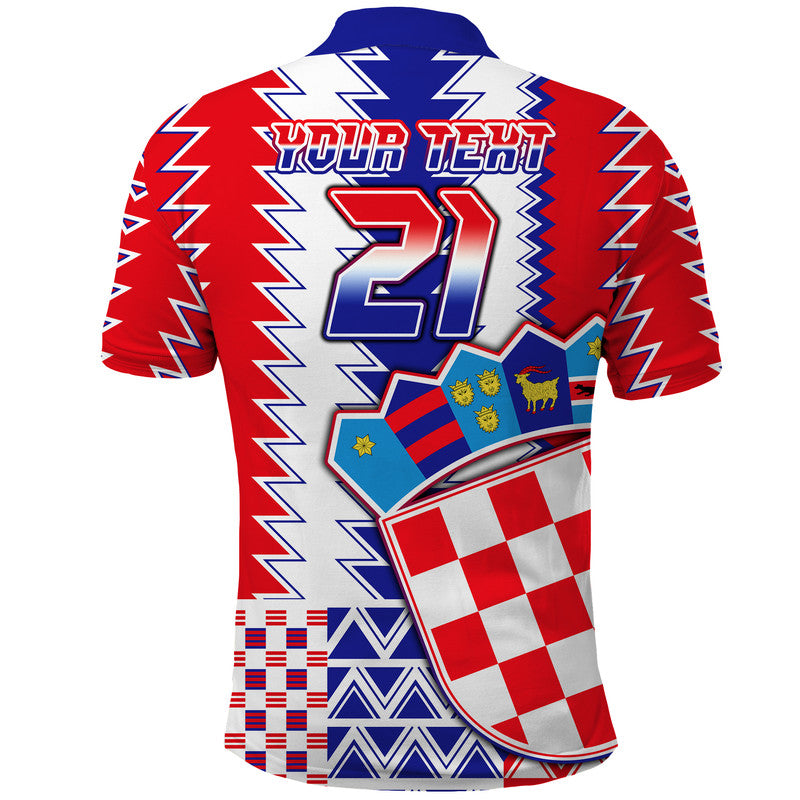 Custom Croatia Football Polo Shirt Sport Style LT9