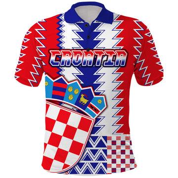 Custom Croatia Football Polo Shirt Sport Style LT9