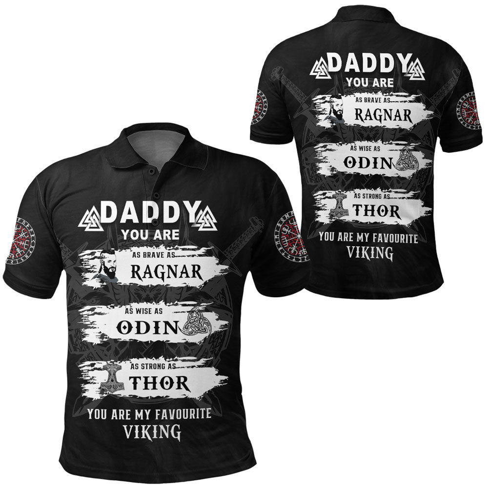 Viking Clothing Viking Daddy Polo Shirt RLT12