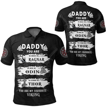 Viking Clothing Viking Daddy Polo Shirt RLT12