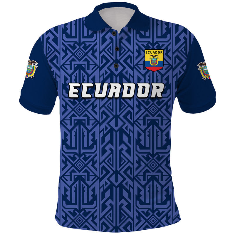Custom Ecuador Football Polo Shirt La Tri 2022 LT9