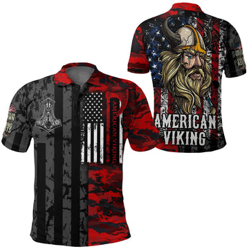 Viking Clothing American Viking Polo Shirt RLT12