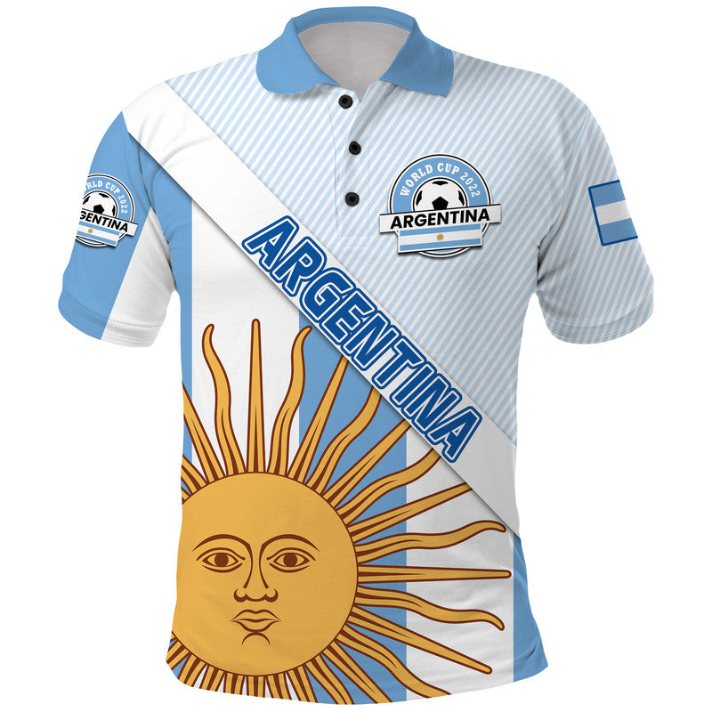 Argentina Sol de Mayo Football Polo Shirt LT9