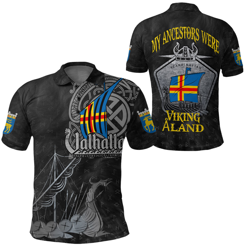 Viking Clothing Viking land Drakkar Polo Shirt RLT12