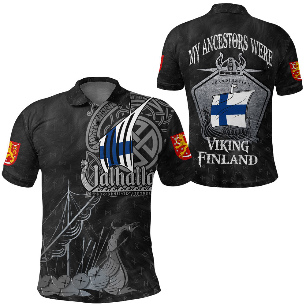 Viking Clothing Viking Finland Drakkar Polo Shirt RLT12
