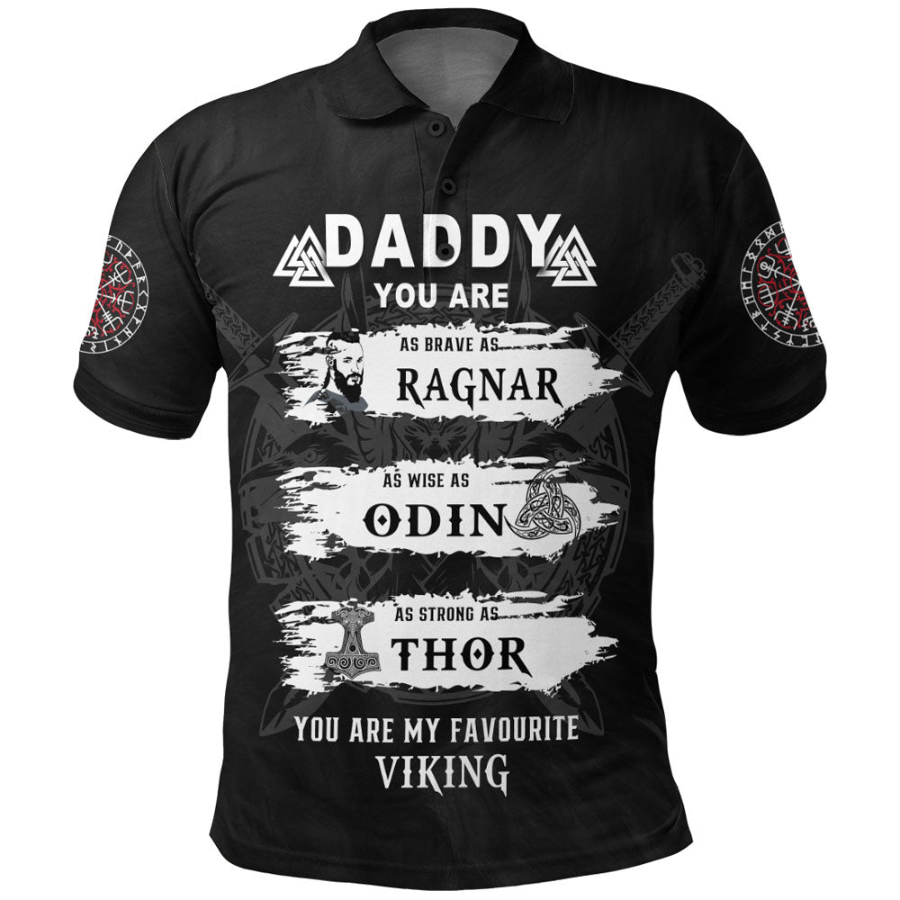 Viking Clothing Viking Daddy Polo Shirt RLT12