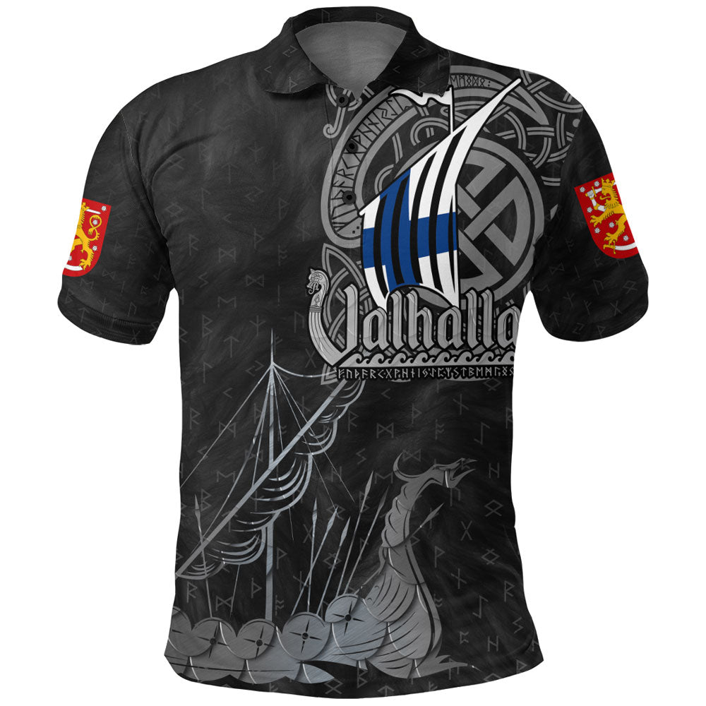 Viking Clothing Viking Finland Drakkar Polo Shirt RLT12