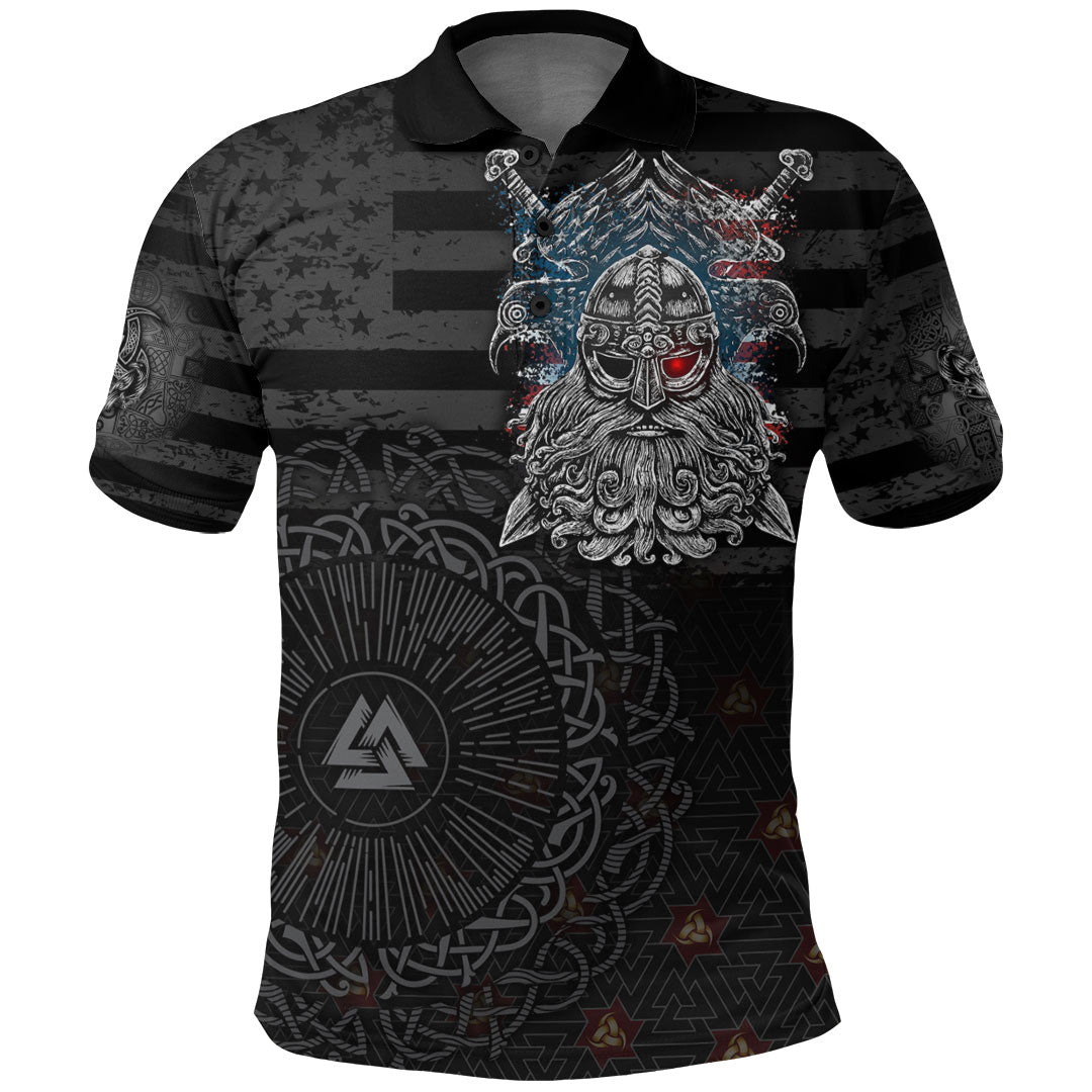 Viking Clothing American Viking The Viking Spirit Polo Shirt RLT12