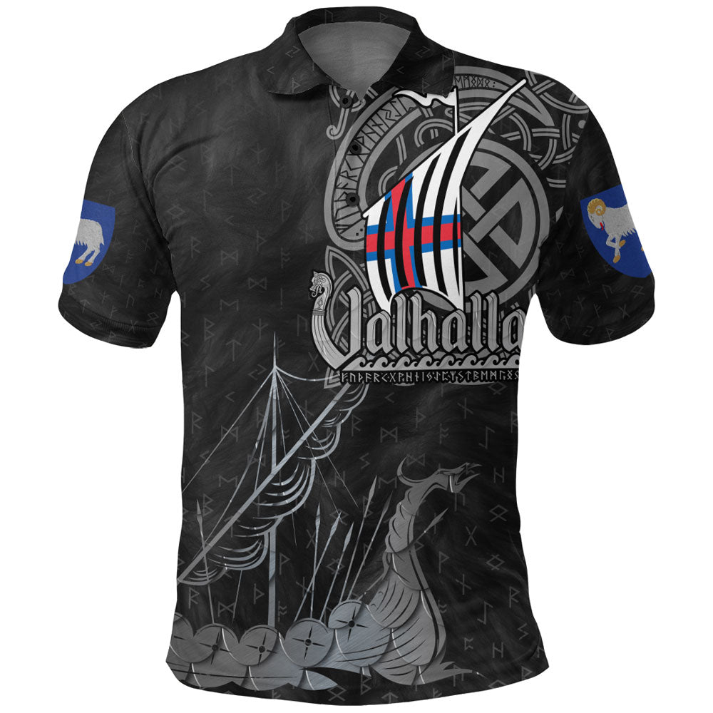 Viking Faroe Islands Drakkar Polo Shirt RLT12