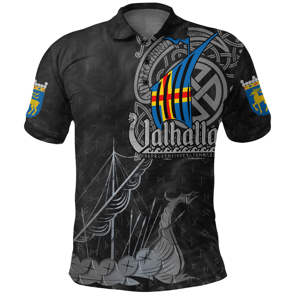 Viking Clothing Viking land Drakkar Polo Shirt RLT12