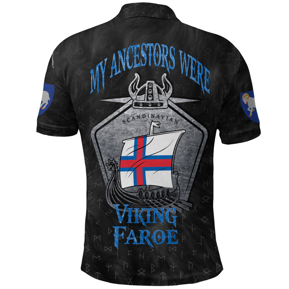 Viking Faroe Islands Drakkar Polo Shirt RLT12