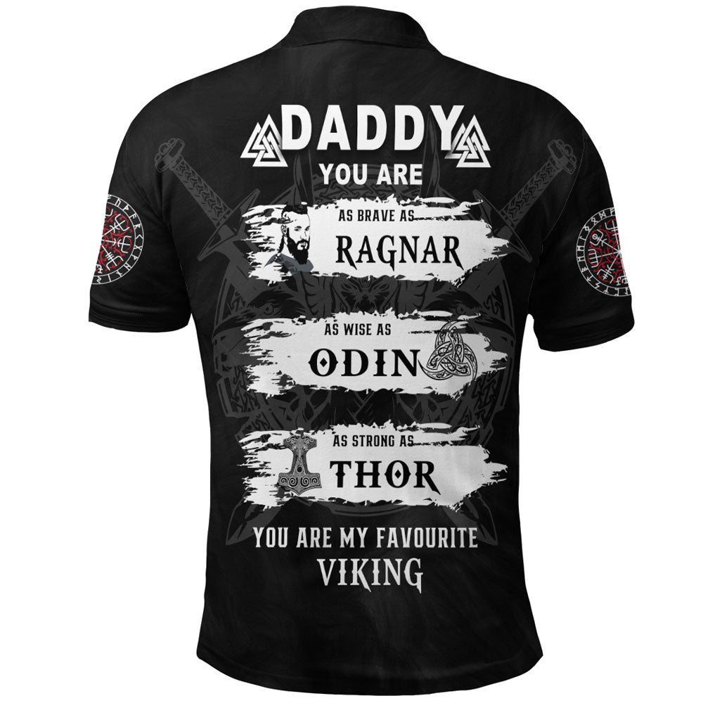 Viking Clothing Viking Daddy Polo Shirt RLT12