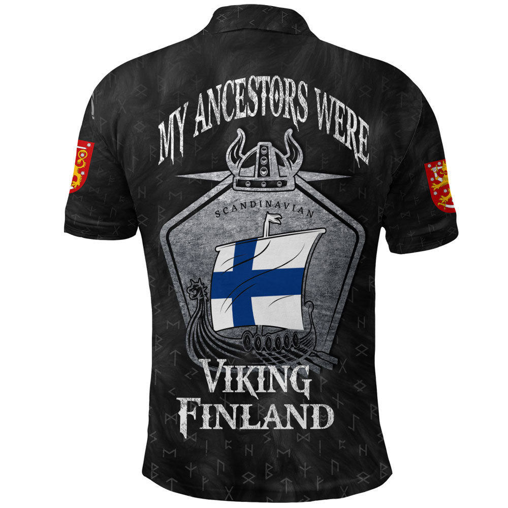 Viking Clothing Viking Finland Drakkar Polo Shirt RLT12