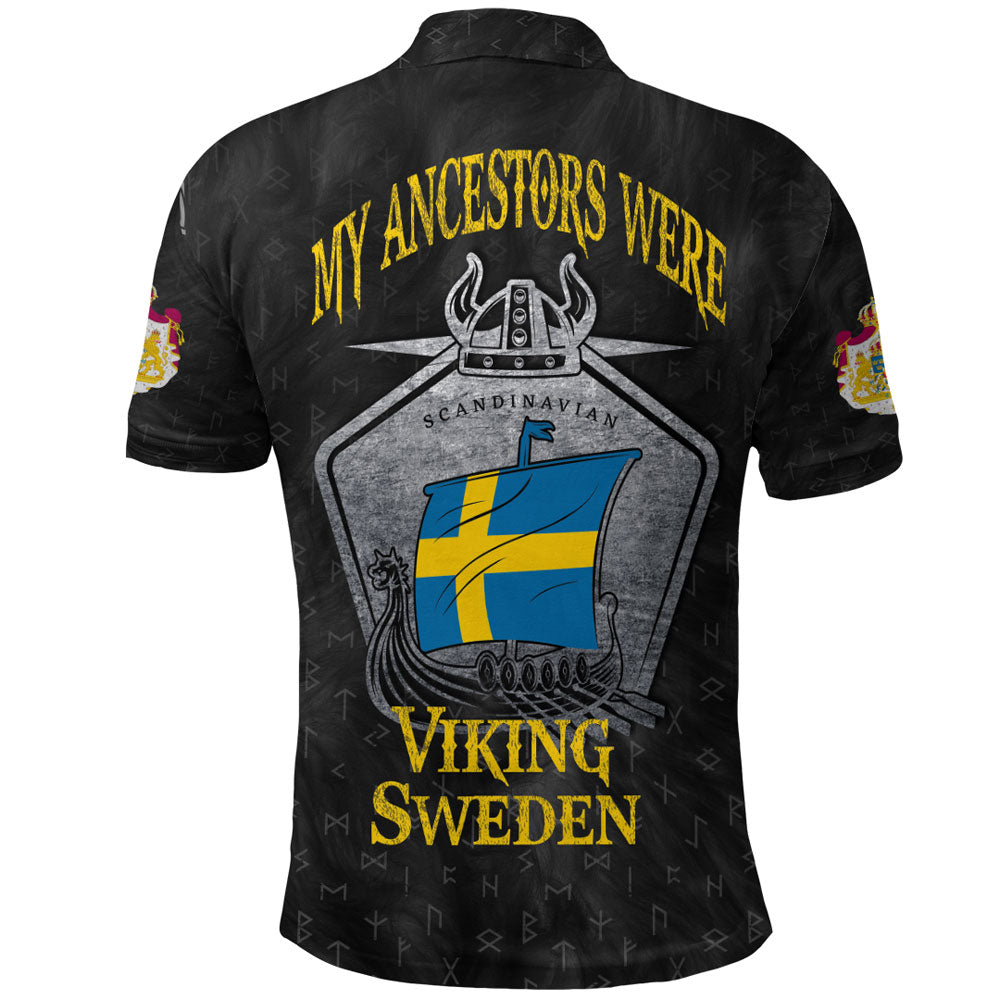Viking Clothing Viking Sweden Drakkar Polo Shirt RLT12