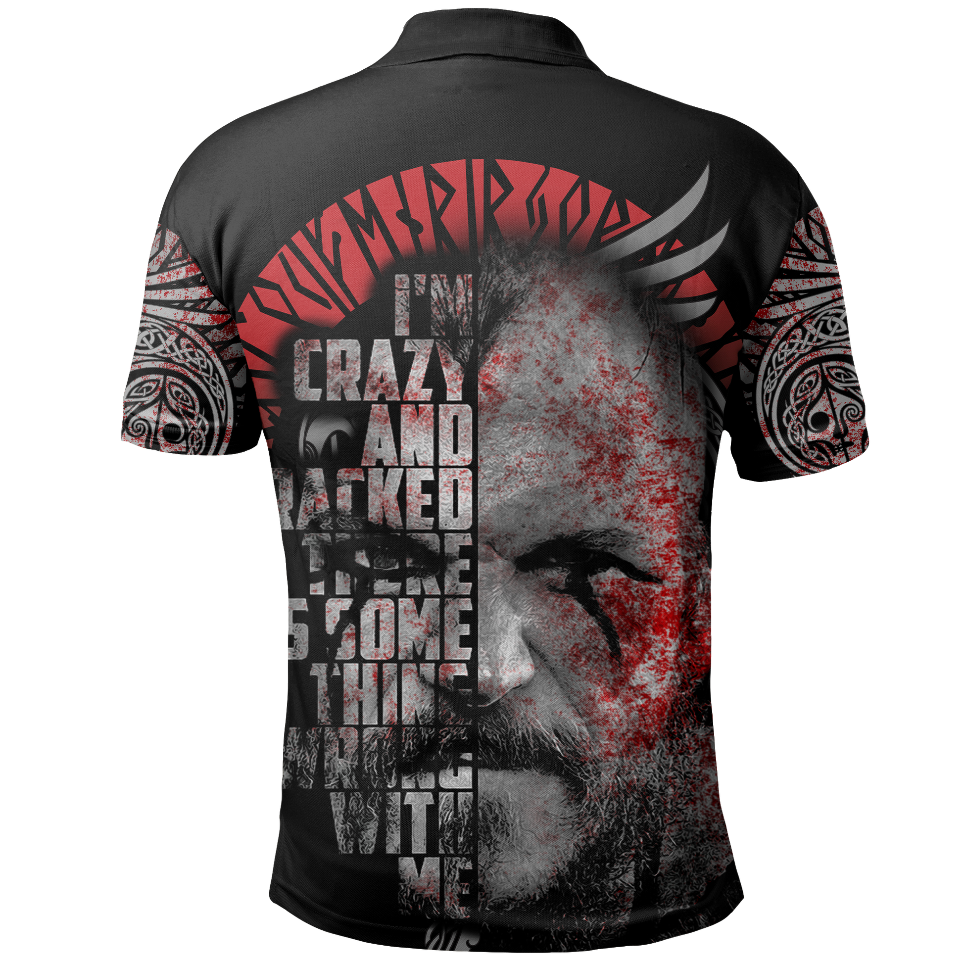 Viking Polo Shirt Floki Combatant RLT12