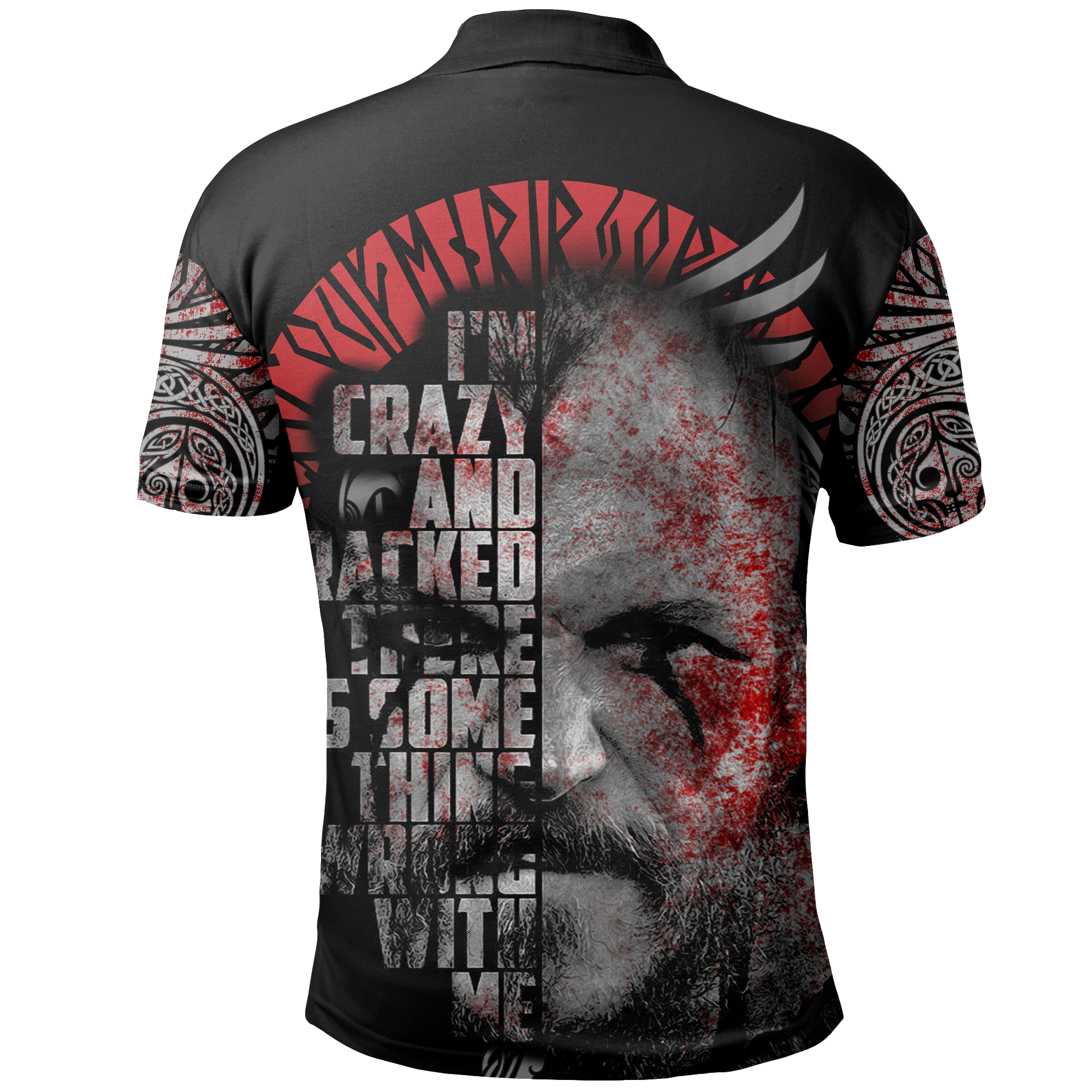 Viking Polo Shirt Floki Combatant RLT12