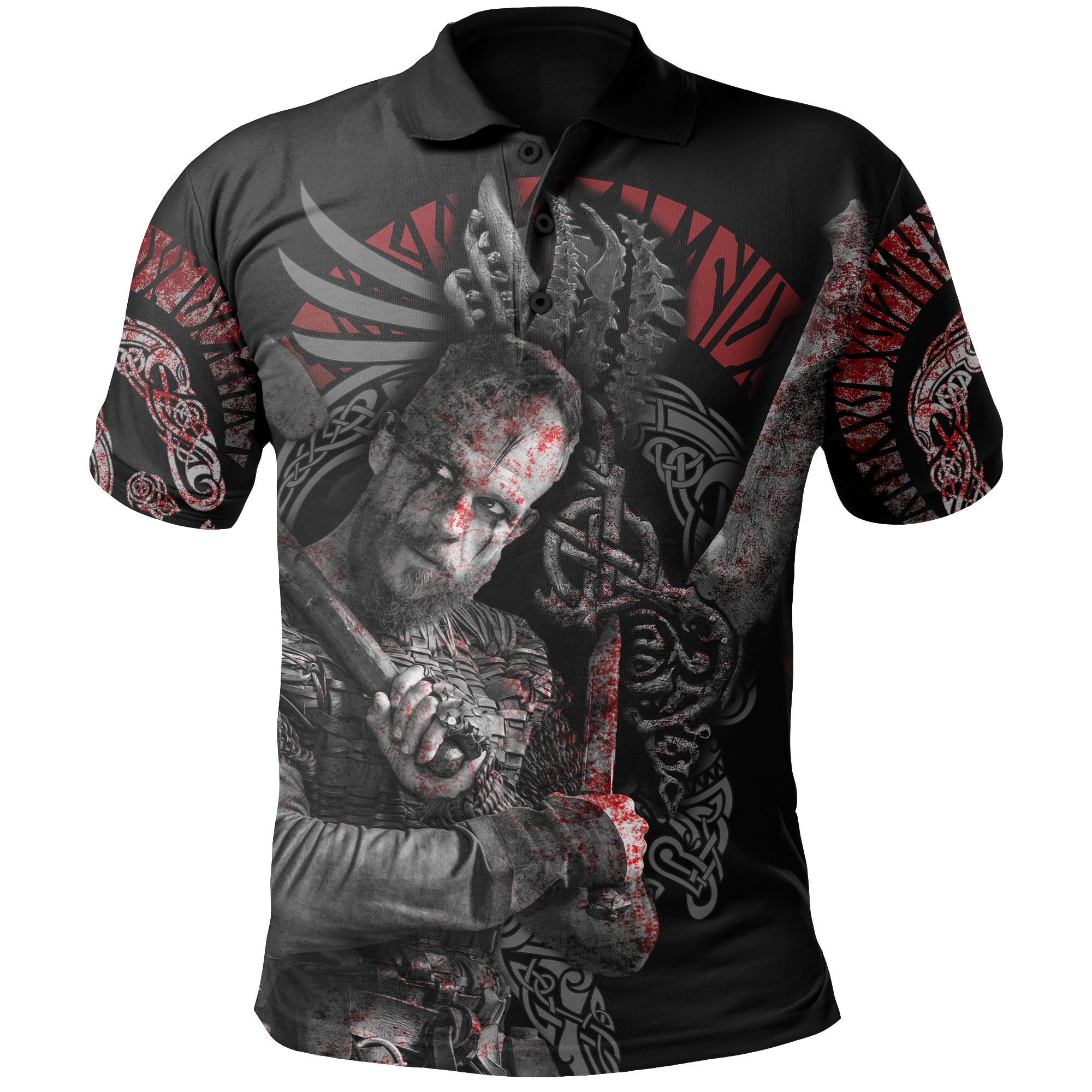 Viking Polo Shirt Floki Combatant RLT12