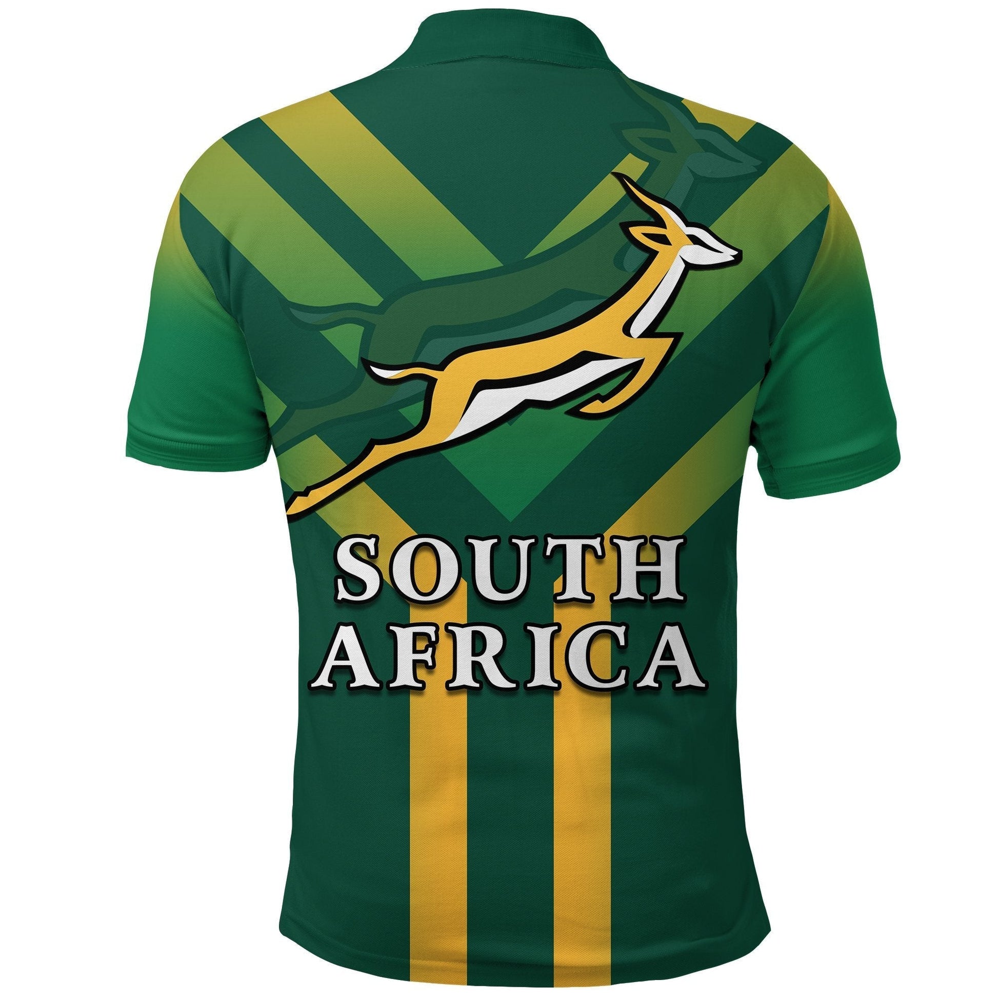South Africa Rugby 2021 Polo Shirt Bokke Version Special LT13