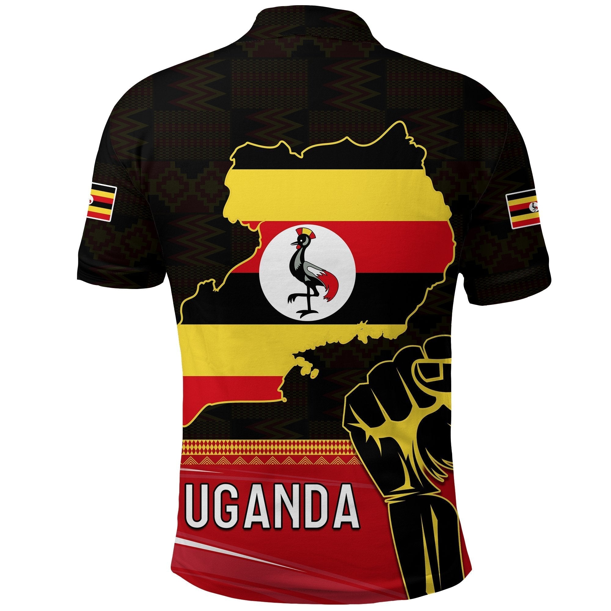 Uganda Polo Shirt Bobi Wine People Power Our Power LT13