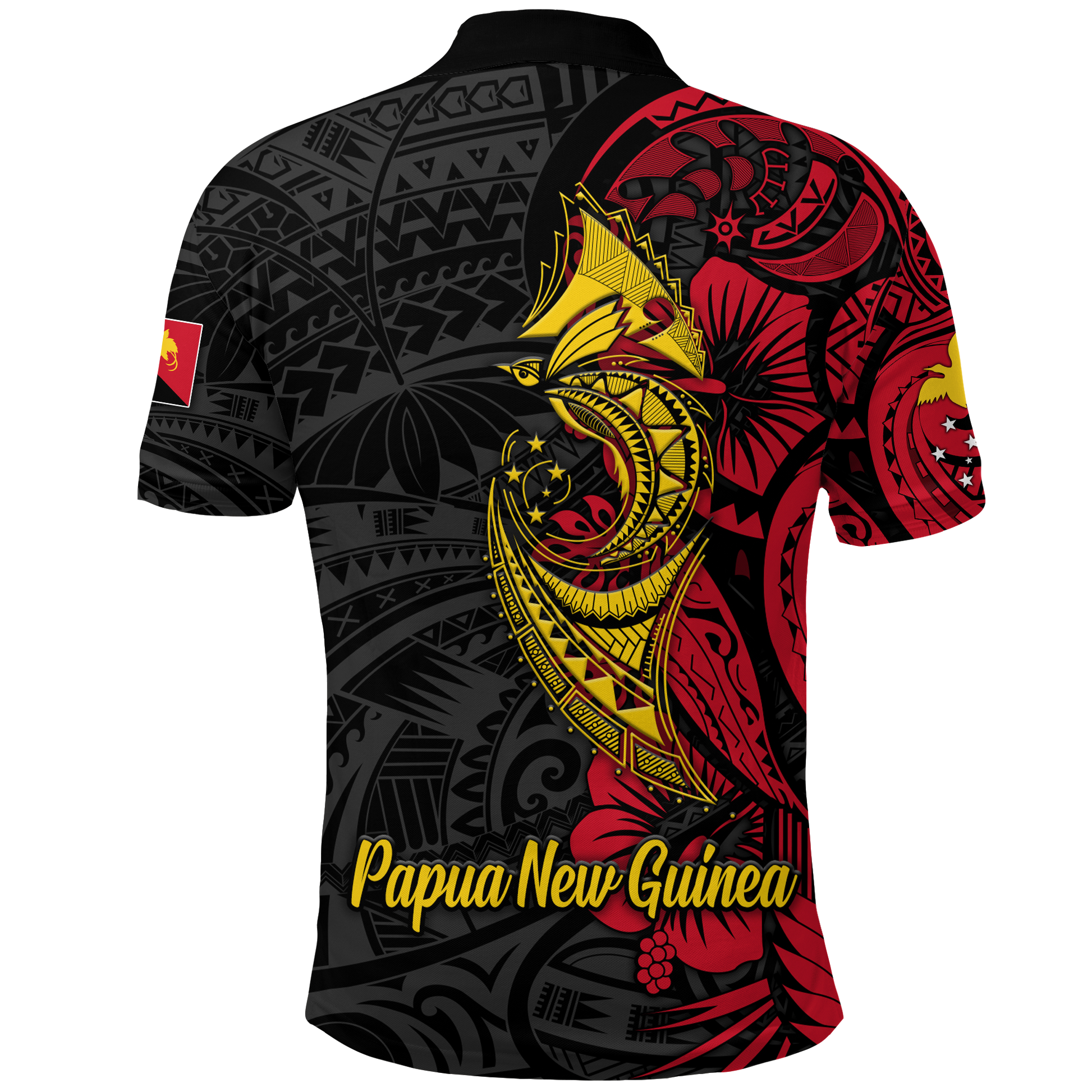 Papua New Guinea 47th Independence Day Bird Of Paradise Polo Shirt LT2