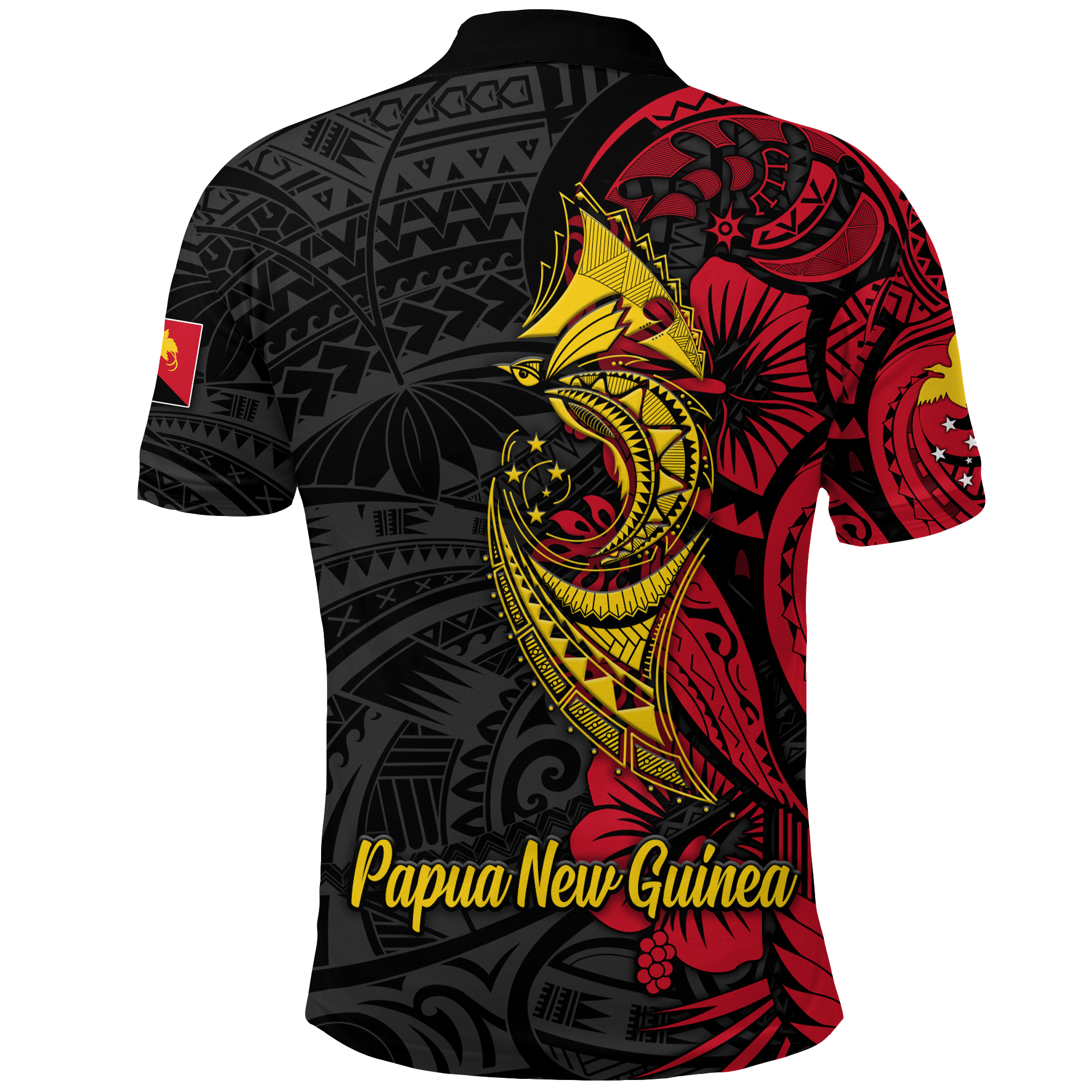 Papua New Guinea 47th Independence Day Bird Of Paradise Polo Shirt LT2
