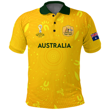 Australia Polo Shirt Football 2022 LT2