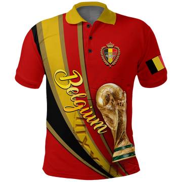 Belgium Polo Shirt Football 2022 LT2