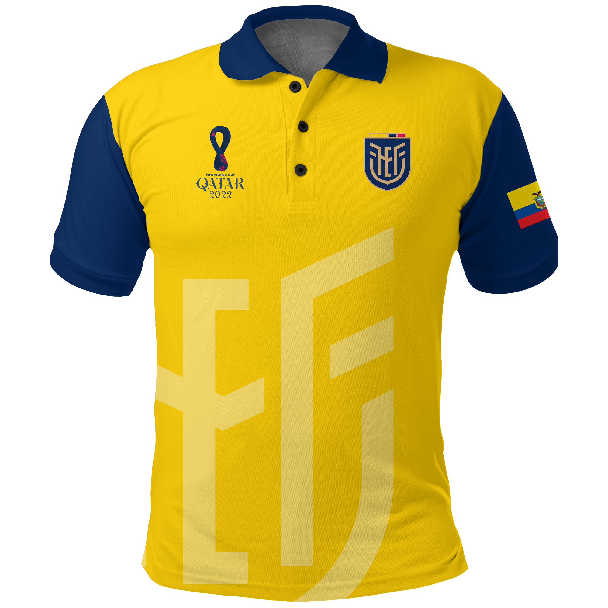Custom Ecuado Polo Shirt Football 2022 LT2