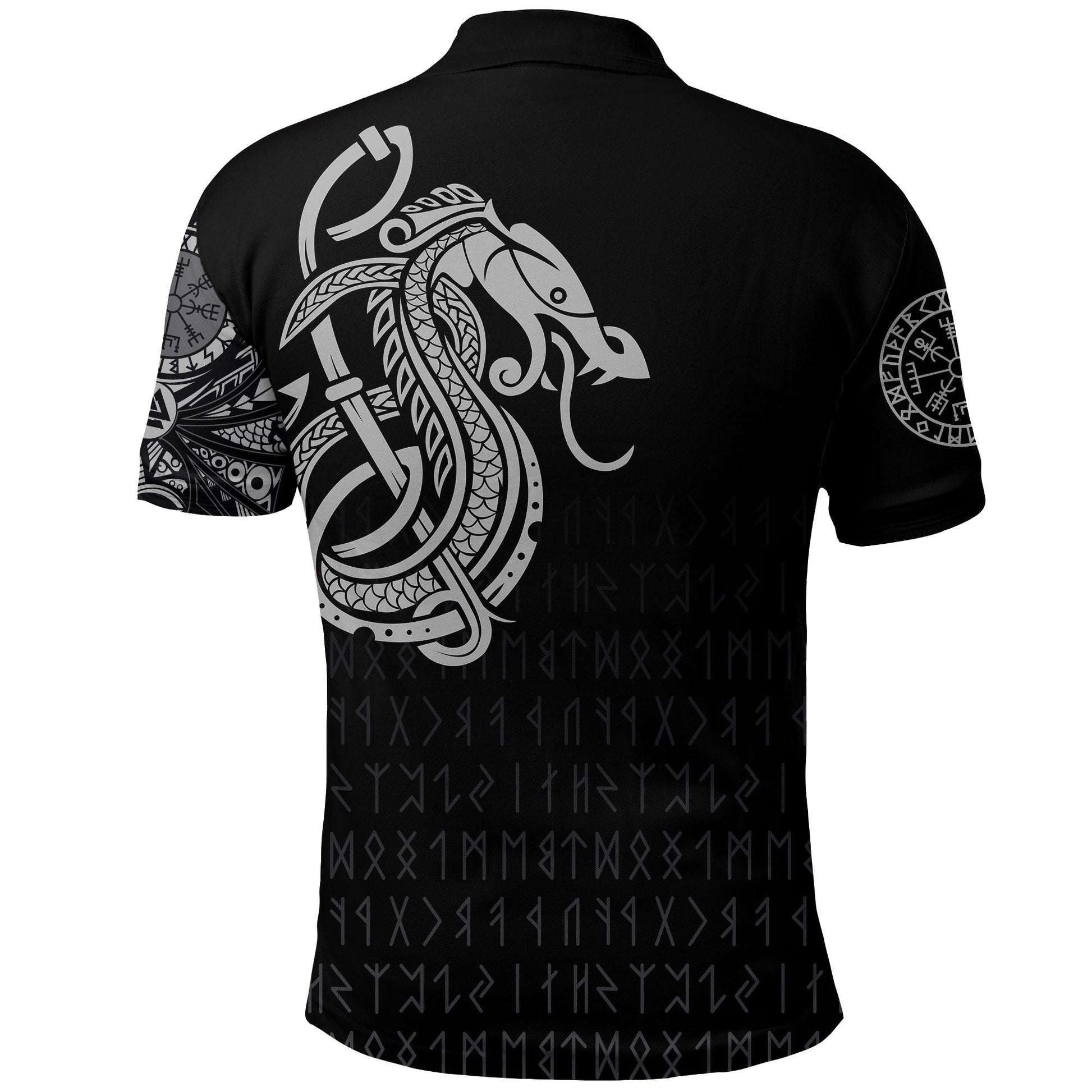Viking Polo Shirt Dragon RLT12