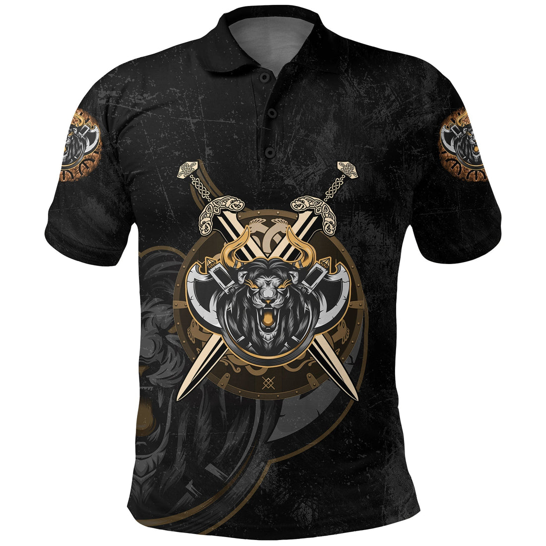 Viking Polo Shirt Viking Lion RLT12