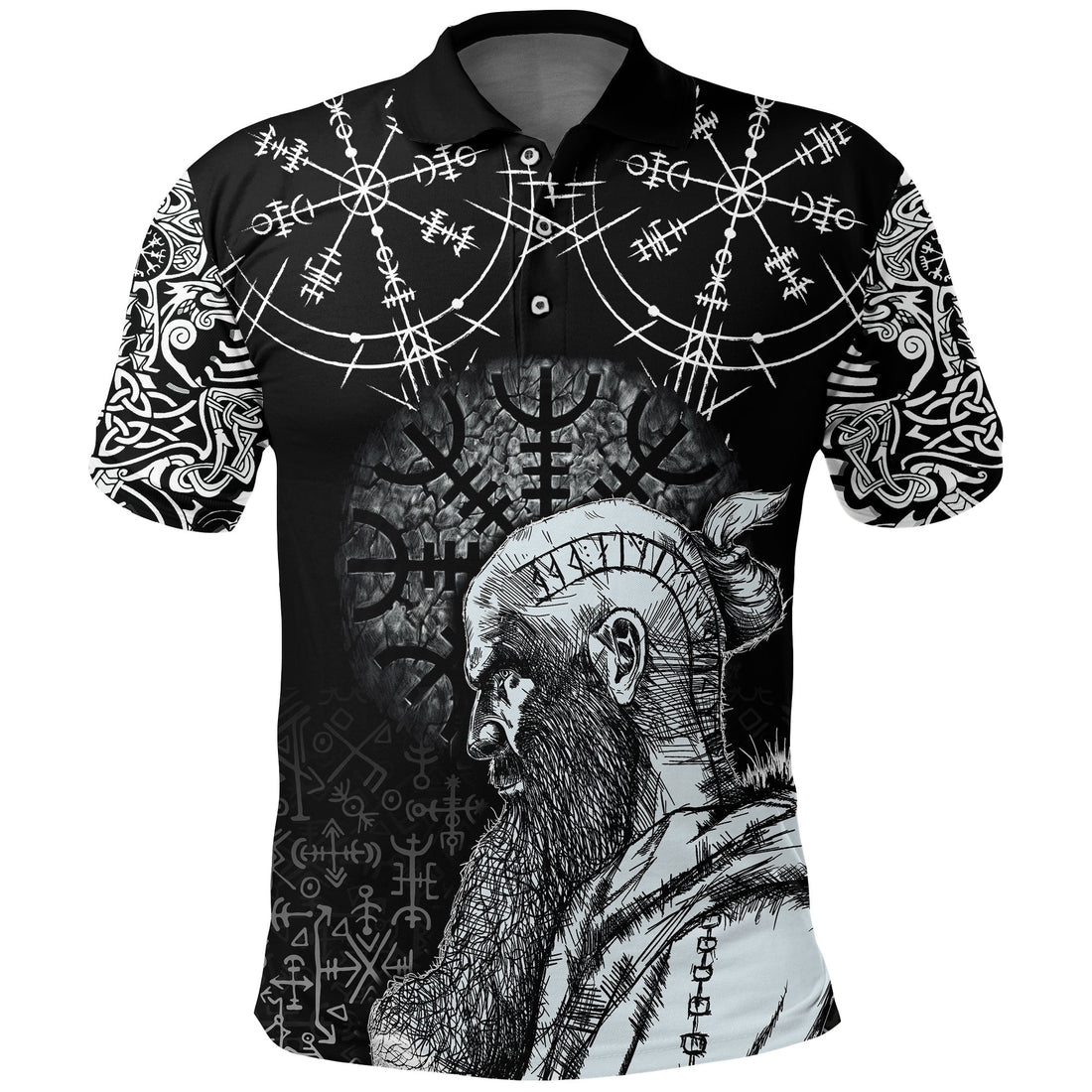 Viking Polo Shirt Floki RLT12