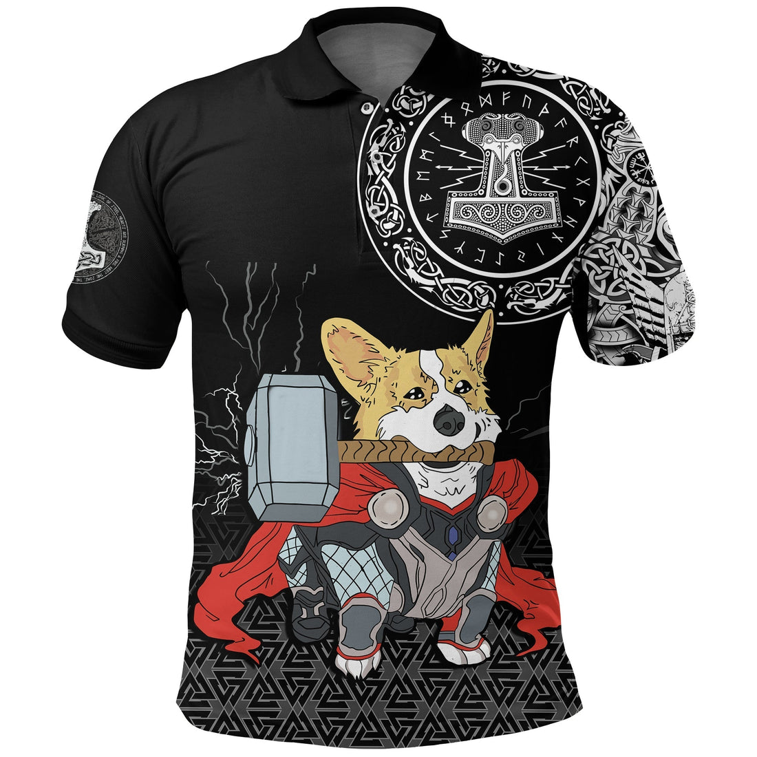 Viking Polo Shirt The Mighty Thorgi RLT12