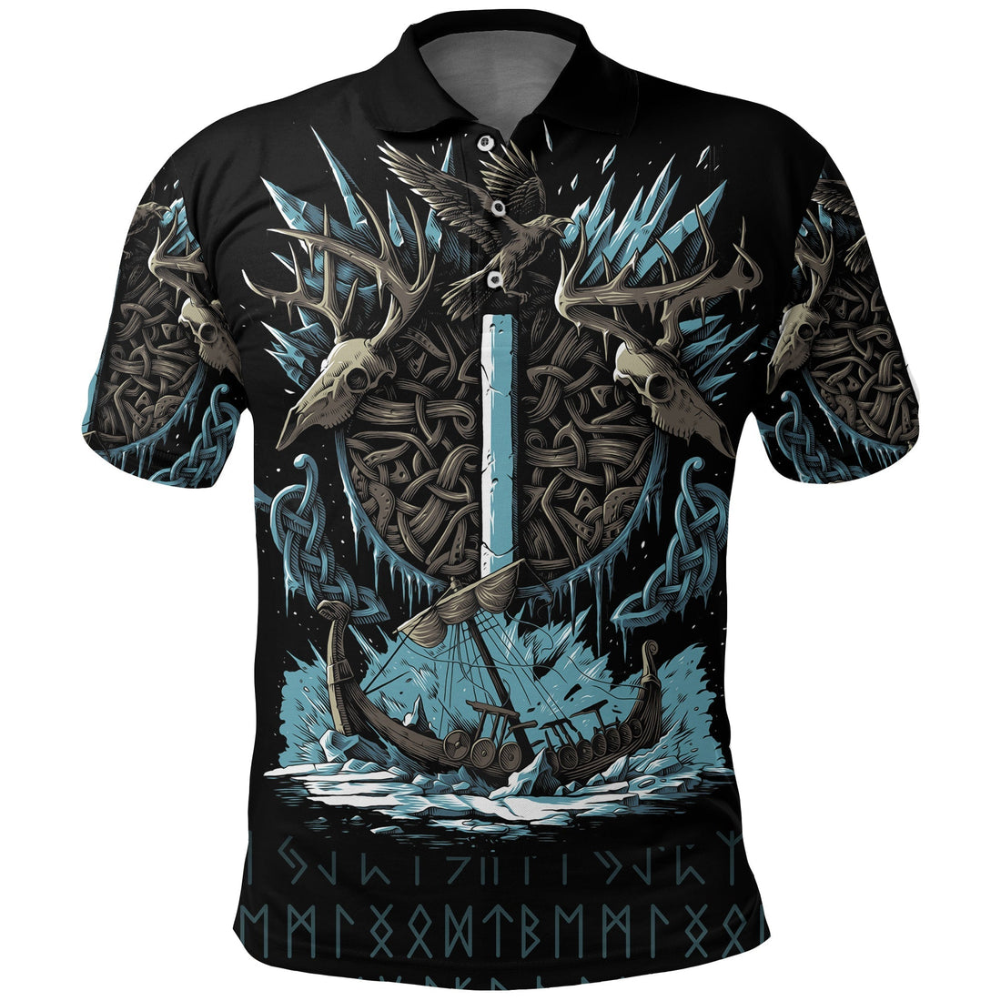 Viking Polo Shirt Isaz Rune RLT12