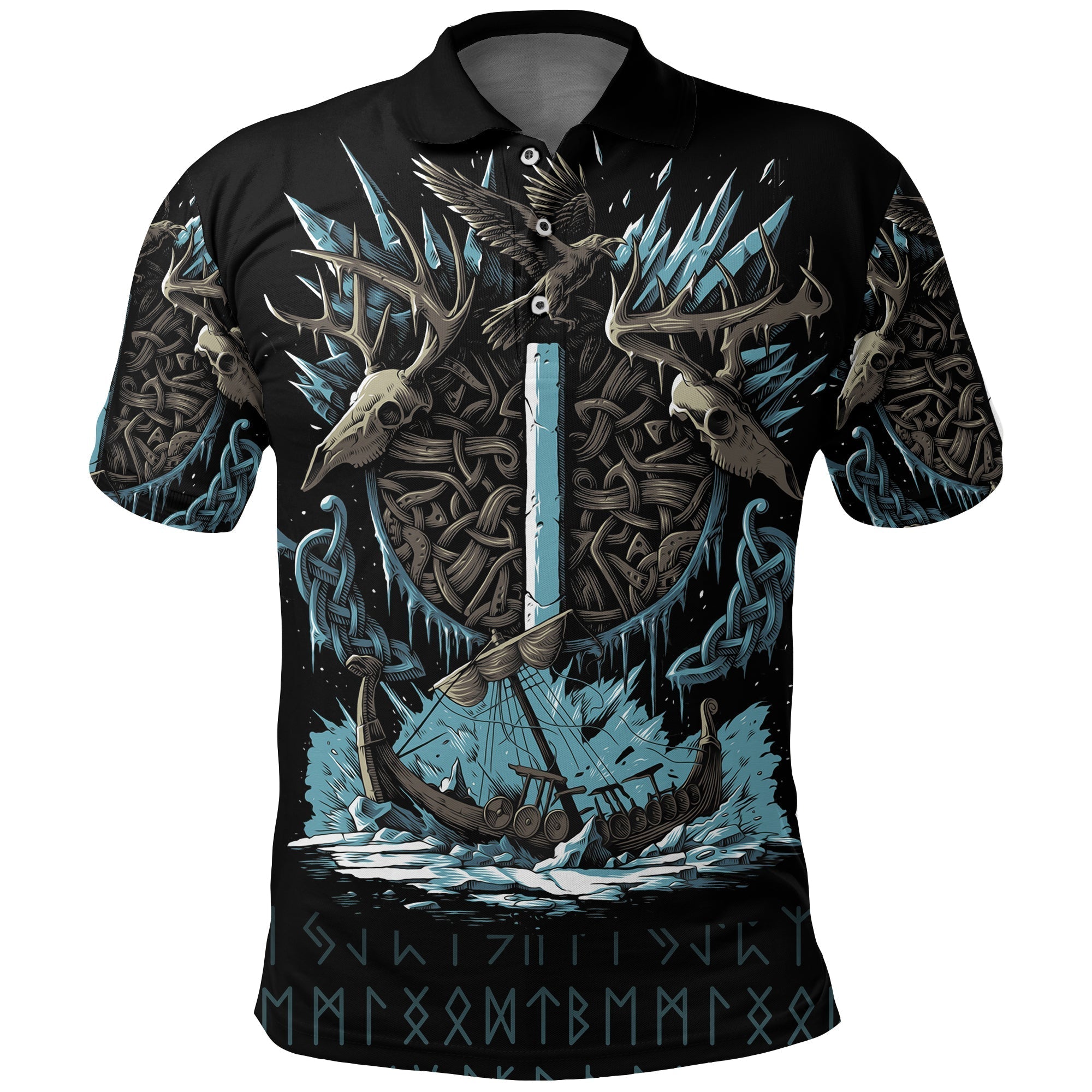 Viking Polo Shirt Isaz Rune RLT12